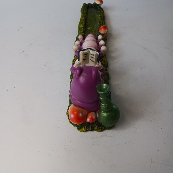 Alice in Wonderland Caterpillar Mushroom Incense Stick holder home fragrence - Picture 9 of 10
